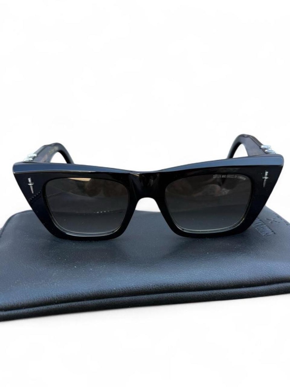 Cutler and Gross x The Great Frog Love and Death Cat Eye Sunglasses